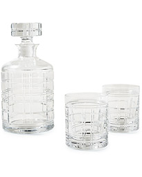  Hudson Plaid Crystal Gift Set Clear