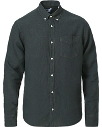  Levon Linen Shirt Concrete