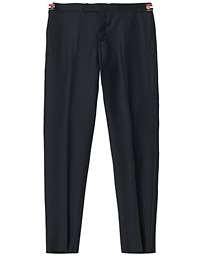  Super 120s Wool Trousers Navy