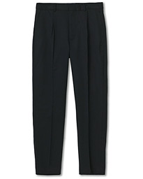  Smart Trousers Wool Twill Black