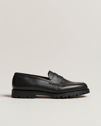  Boston Milled Grain Vibram Cleated Sole Black Calf