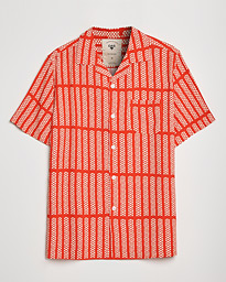  Viscose Resort Short Sleeve Shirt Railway