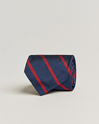  Striped Tie Navy/Red