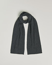  Lambswool/Caregora Scarf Graphite