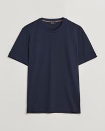  Short Sleeve Cotton T-Shirt Navy