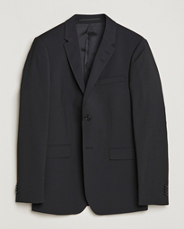  Jerretts Wool Travel Suit Blazer Black