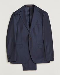  Ego Loro Piana Zelander Merino Wool Suit Navy