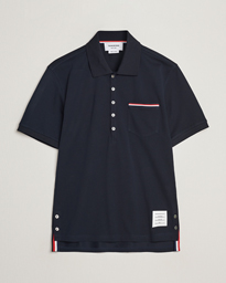  Mercerized Piquet Polo Navy