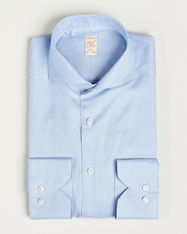  1899 Slim Supima Cotton Houndtooth Shirt Blue