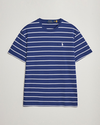  Striped Crew Neck T-Shirt Blue/White