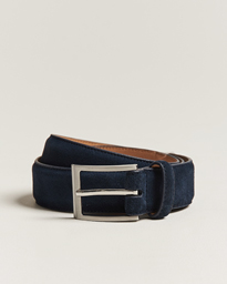  William Suede Belt Navy