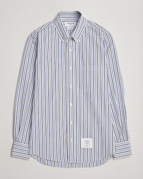  Button Down Poplin Shirt Navy Stripes