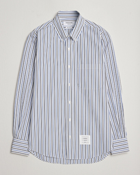  Button Down Poplin Shirt Navy Stripes