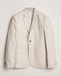  Hopper Super Linen Blazer Moonbeam