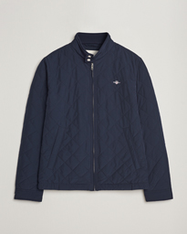  The Quilted Windcheater Evening Blue