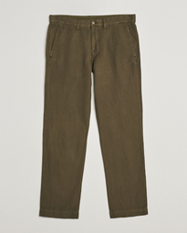  Cotton/Linen Bedford Chinos Canopy Olive