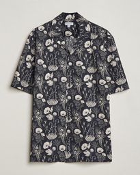  Katie Scott Short Sleeve Printed Resort Shirt Black