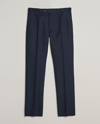  Cotton/Linen Sport Trousers Navy