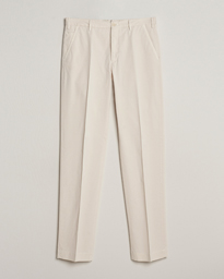  Straight Fit Garment Dyed Chinos Off White