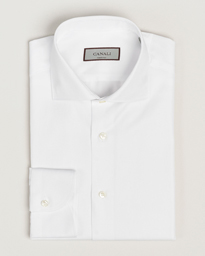  Slim Fit Cotton Shirt White