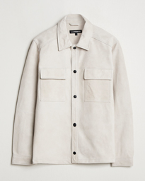  Wilden Suede Overshirt Moonbeam