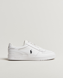  Polo Court Leather Sneaker White