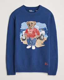  Bear Knitted Sweater Light Navy