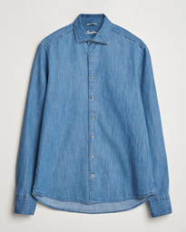  Slimline Denim Shirt Blue