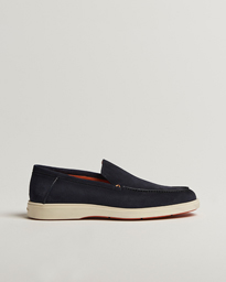  Detroit Loafers Navy Suede