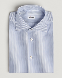  Slim Fit Dress Shirt Light Blue Stripe