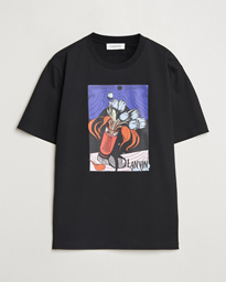  Vase Print T-Shirt Black
