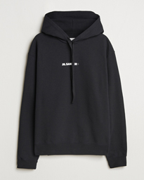  Terry Logo Hoodie Black