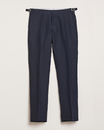  Griffon Italian Linen Trousers Night Iris