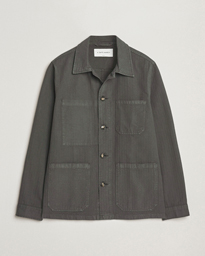  Herringbone Overshirt Olive