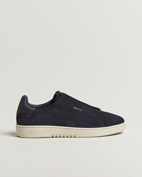  Dice Laceless Suede Sneaker Dark Blue