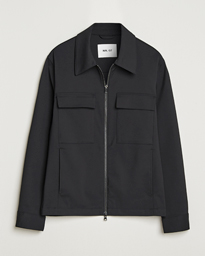  Alban Technical Overshirt Black