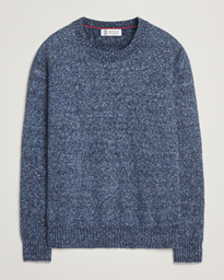  Alpaca Blend Sweater Dark Blue Melange