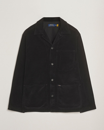  Corduroy Pocket Shirt Polo Black