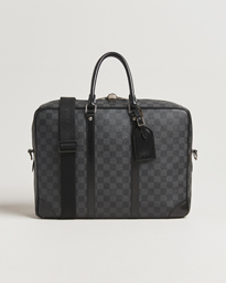  Porte Document Voyager Damier Graphite