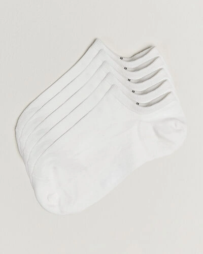 Bread & Boxers 5-Pack Ankle Sock White