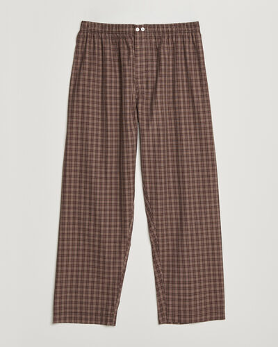 Tekla Fine Twill Pyjama Pants Serra Checks