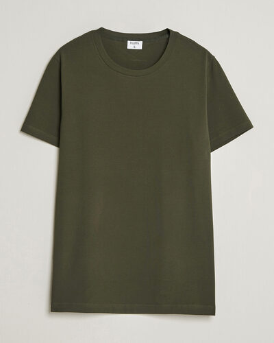 Filippa K Soft Lycra T-Shirt Midnight Olive