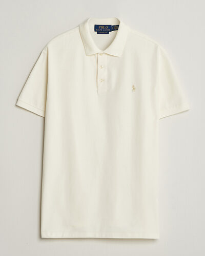Polo Ralph Lauren Honeycomb Texture Polo Pale Cream