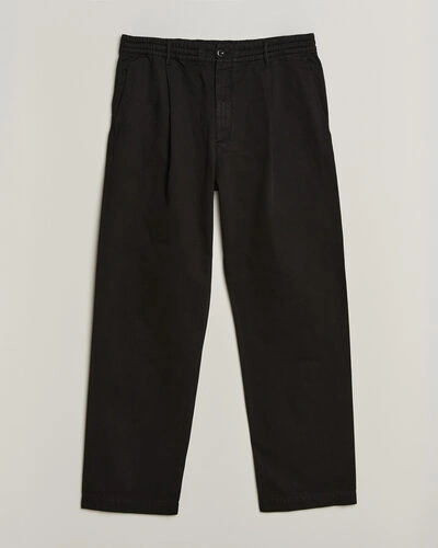 C.P. Company Cotton Gabardine Pants Black