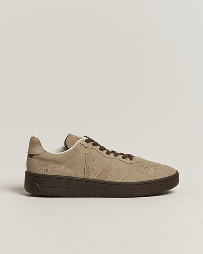 Veja V-90 Suede Sneaker Taupe/Eagle