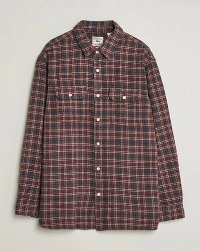 Levi's Jackson Worker Shirt Vineyard Wine