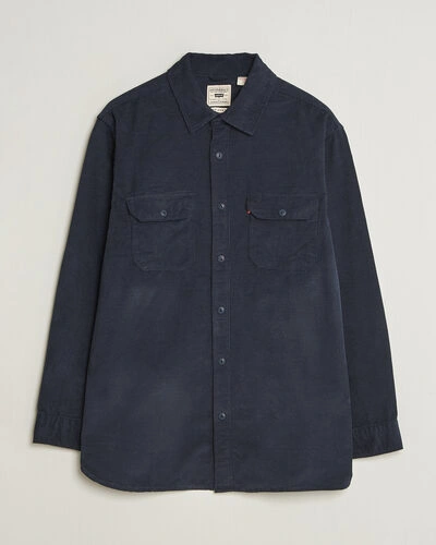 Levi's Jackson Corduroy Worker Shirt Nightfall Navy