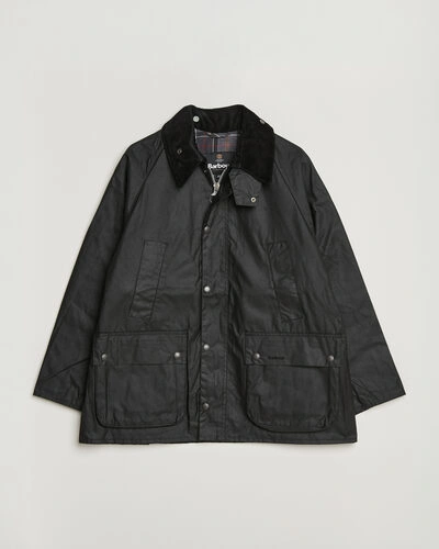 Barbour Heritage Oversize Bedale Wax Jacket Black