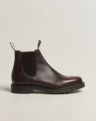 Loake 1880 Mccauley Heat Sealed Chelsea Dark Brown
