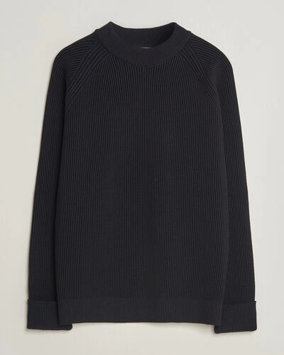 S.N.S. Herning Render Mock Neck Navy Blue